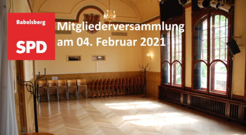 Saal im Kulturhaus Babelsberg